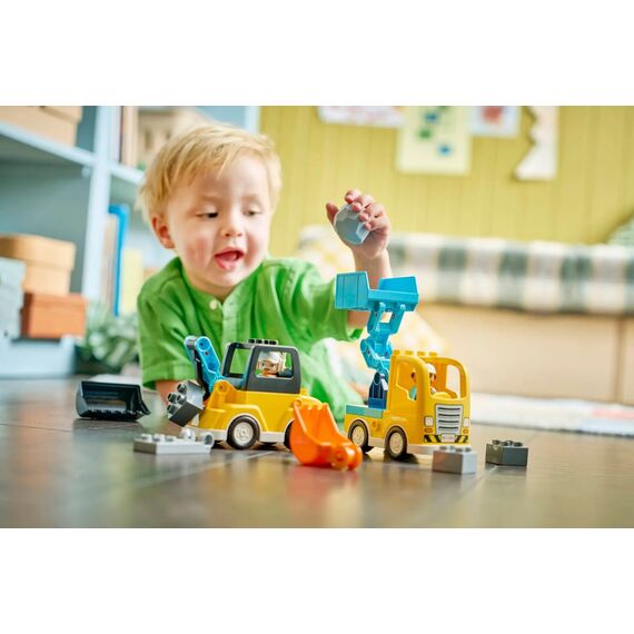 LEGO DUPLO 10475 3 in 1 Construction Vehicles - Lego - Collectibles - Techbox