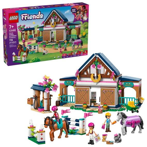 LEGO FRIENDS 42688 Horse Stable and Riding Academy |  Techbox