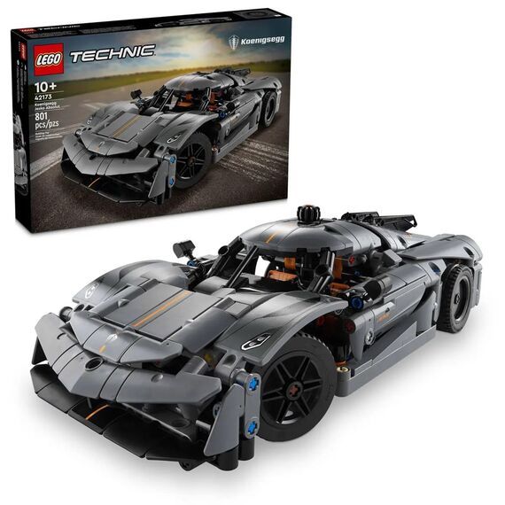 LEGO TECHNIC 42173 Koenigsegg Jesko Absolute Grey Hypercar - Lego - Collectibles - Techbox