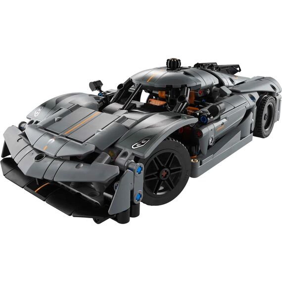 LEGO TECHNIC 42173 Koenigsegg Jesko Absolute Grey Hypercar - Lego - Collectibles - Techbox