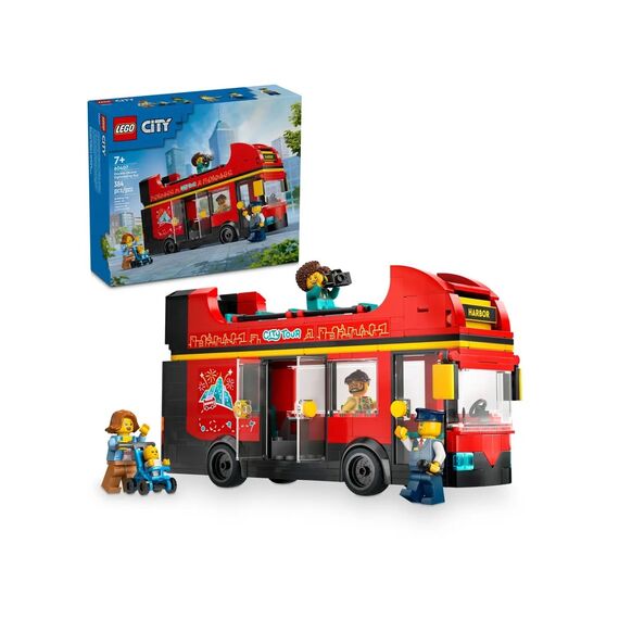 LEGO CITY 60407 Red Double-Decker Sightseeing Bus - Lego - Collectibles - Techbox