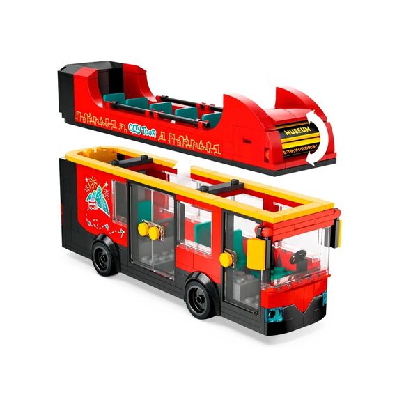 LEGO CITY 60407 Red Double-Decker Sightseeing Bus - Lego - Collectibles - Techbox