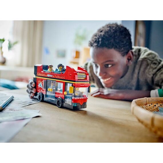 LEGO CITY 60407 Red Double-Decker Sightseeing Bus - Lego - Collectibles - Techbox