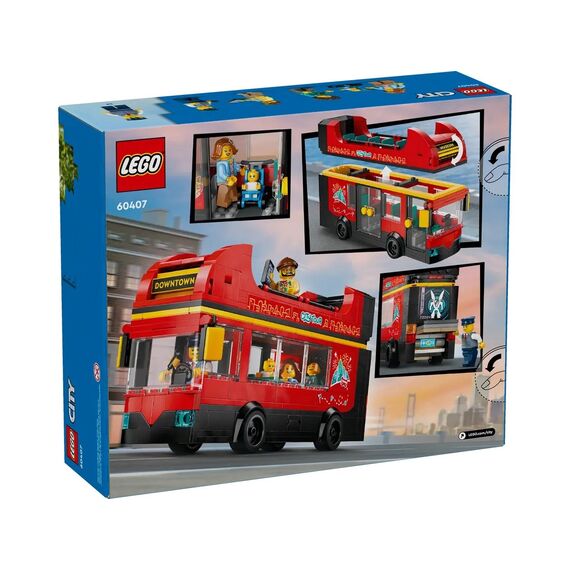 LEGO CITY 60407 Red Double-Decker Sightseeing Bus - Lego - Collectibles - Techbox