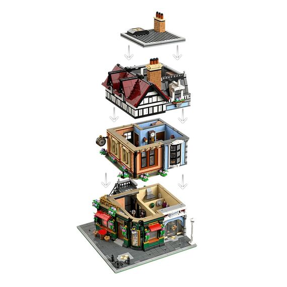 LEGO ICONS 10350 Tudor Corner |  Techbox