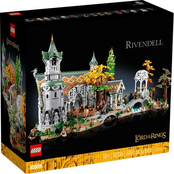LEGO ICONS 10316 THE LORD OF THE RINGS: RIVENDELL - Lego - Collectibles - Techbox