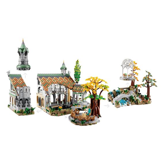 LEGO ICONS 10316 THE LORD OF THE RINGS: RIVENDELL - Lego - Collectibles - Techbox