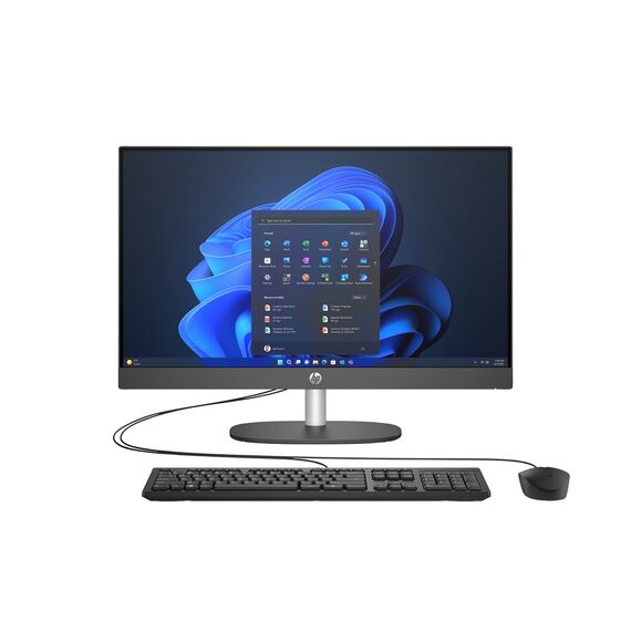 HP ProOne 240 G10 Desktop PC Intel Core Ultra 7 155U 60,5 cm (23.8") 1920 x 1280 px All-in-One PC 16 GB DDR5-SDRAM 512 GB SSD Windows 11 Pro Wi-Fi 6 (802.11ax) White | Techbox