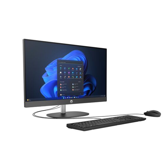 HP ProOne 240 G10 Desktop PC Intel Core Ultra 7 155U 60,5 cm (23.8") 1920 x 1280 px All-in-One PC 16 GB DDR5-SDRAM 512 GB SSD Windows 11 Pro Wi-Fi 6 (802.11ax) White | Techbox