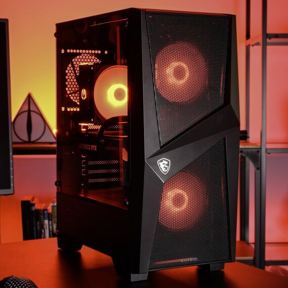 Actina 5901443421559 PC AMD Ryzen™ 7 8700F 32 GB DDR5-SDRAM 1 TB SSD NVIDIA GeForce RTX 5070 Midi Tower Black - Ready-made PC - Ready-made - Techbox