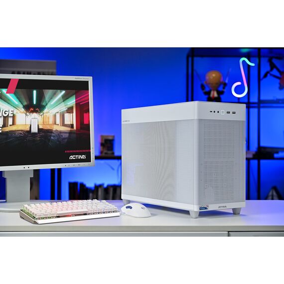 Actina 5901443431725 PC AMD Ryzen™ 7 8700F 32 GB DDR5-SDRAM 1 TB SSD NVIDIA GeForce RTX 5070 Mini Tower White | Techbox