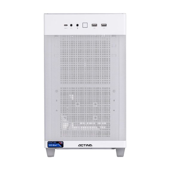 Actina 5901443431756 PC AMD Ryzen™ 7 8700F 32 GB DDR5-SDRAM 1 TB SSD AMD Radeon RX 9060 XT Mini Tower White | Techbox