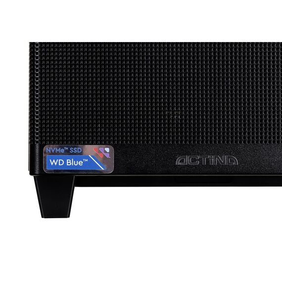 Actina 5901443431794 PC AMD Ryzen™ 7 8700F 32 GB DDR5-SDRAM 1 TB SSD NVIDIA GeForce RTX 5060 Ti Windows 11 Home Mini Tower Black - Ready-made PC - Ready-made - Techbox