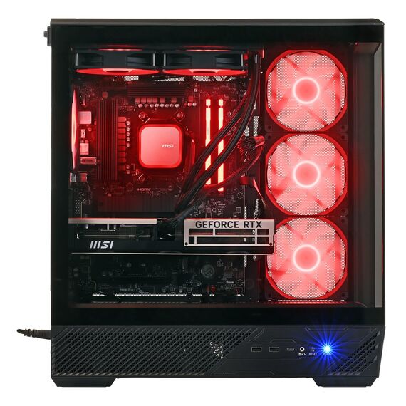 Actina 5901443440307 PC AMD Ryzen™ 7 7800X3D 32 GB DDR5-SDRAM 1 TB SSD NVIDIA GeForce RTX 5070 Midi Tower Black - Ready-made PC - Ready-made - Techbox