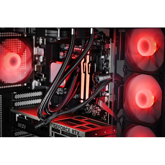 Actina 5901443440307 PC AMD Ryzen™ 7 7800X3D 32 GB DDR5-SDRAM 1 TB SSD NVIDIA GeForce RTX 5070 Midi Tower Black - Ready-made PC - Ready-made - Techbox