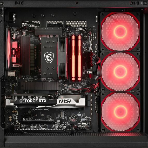 Actina 5901443440314 PC AMD Ryzen™ 5 7500X3D 32 GB DDR5-SDRAM 1 TB SSD NVIDIA GeForce RTX 5060 Ti Midi Tower Black | Techbox