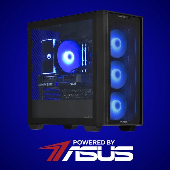 Actina 5901443335832 PC AMD Ryzen™ 5 5600 16 GB DDR4-SDRAM 1 TB SSD AMD Radeon RX 7600 Mini Tower Black - Ready-made PC - Ready-made - Techbox