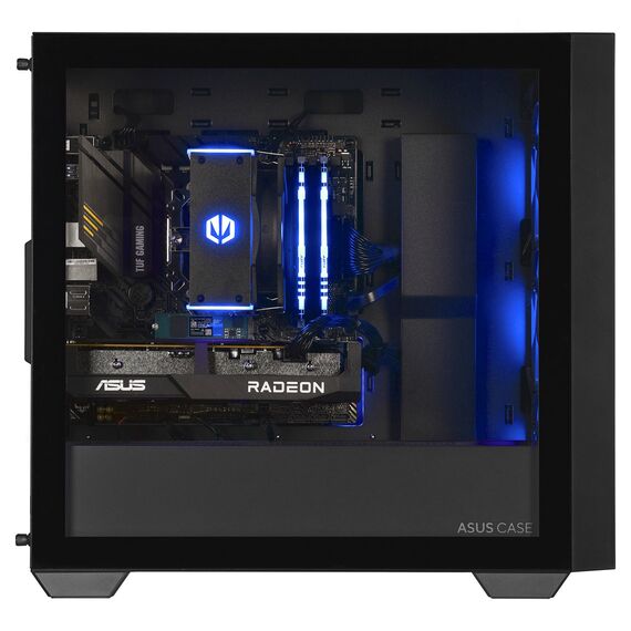 Actina 5901443335832 PC AMD Ryzen™ 5 5600 16 GB DDR4-SDRAM 1 TB SSD AMD Radeon RX 7600 Mini Tower Black - Ready-made PC - Ready-made - Techbox