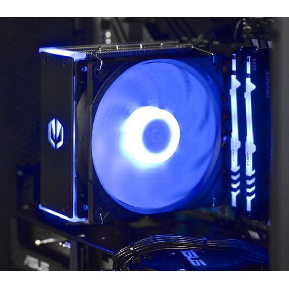 Actina 5901443335832 PC AMD Ryzen™ 5 5600 16 GB DDR4-SDRAM 1 TB SSD AMD Radeon RX 7600 Mini Tower Black - Ready-made PC - Ready-made - Techbox
