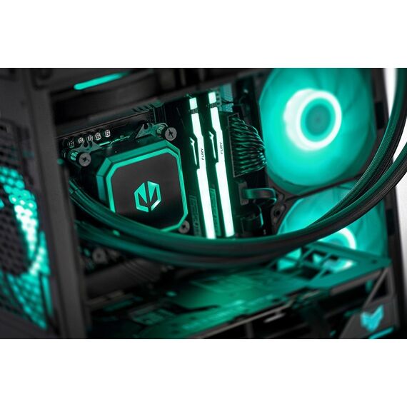 Actina 5901443416449 PC AMD Ryzen™ 7 7800X3D 32 GB DDR5-SDRAM 1 TB SSD NVIDIA GeForce RTX 5070 Windows 11 Home Midi Tower Black - Ready-made PC - Ready-made - Techbox