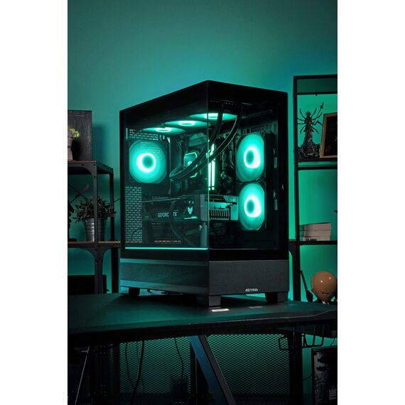 Actina 5901443416517 PC AMD Ryzen™ 7 7800X3D 32 GB DDR5-SDRAM 1 TB SSD NVIDIA GeForce RTX 5070 Ti Windows 11 Home Midi Tower Black | Techbox