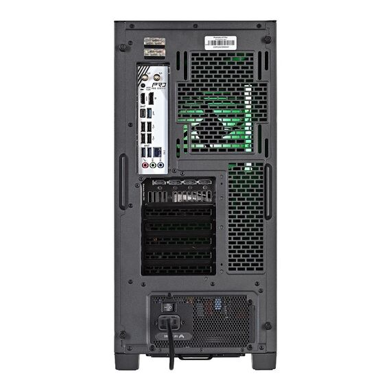 Actina 5901443424024 PC AMD Ryzen™ 7 9800X3D 32 GB DDR5-SDRAM 2 TB SSD NVIDIA GeForce RTX 5090 Windows 11 Home Midi Tower Black - Ready-made PC - Ready-made - Techbox