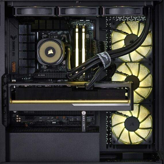 Actina 5901443413776 PC AMD Ryzen™ 9 7900X 64 GB DDR5-SDRAM 2 TB SSD NVIDIA GeForce RTX 5090 Midi Tower Black | Techbox