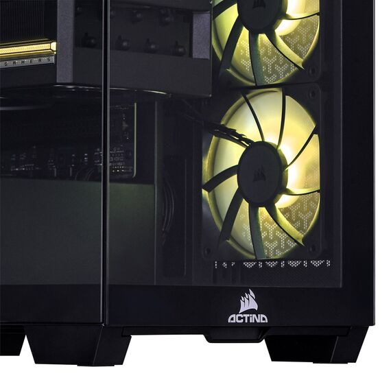 Actina 5901443413868 PC AMD Ryzen™ 7 7800X3D 32 GB DDR5-SDRAM 2 TB SSD NVIDIA GeForce RTX 5070 Ti Windows 11 Home Midi Tower Black | Techbox