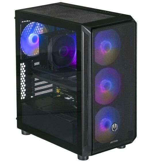 Actina 5901443414513 PC AMD Ryzen™ 7 7700X 32 GB DDR5-SDRAM 2 TB SSD NVIDIA GeForce RTX 5070 Midi Tower Black | Techbox