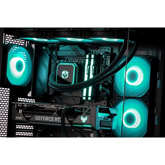Actina 5901443416364 PC AMD Ryzen™ 7 9800X3D 32 GB DDR5-SDRAM 1 TB SSD NVIDIA GeForce RTX 5070 Midi Tower Black | Techbox