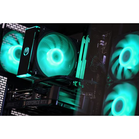 Actina 5901443416982 PC AMD Ryzen™ 5 7500F 32 GB DDR5-SDRAM 1 TB SSD AMD Radeon RX 9070 Midi Tower Black - Ready-made PC - Ready-made - Techbox