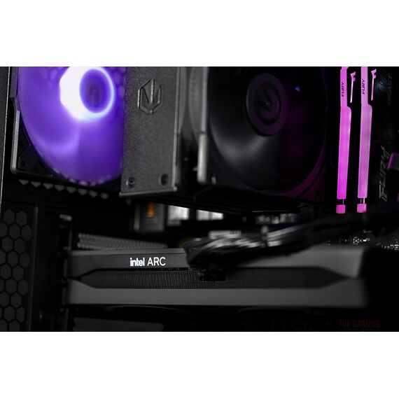 Actina 5901443410287 PC AMD Ryzen™ 5 8400F 32 GB DDR5-SDRAM 1 TB SSD Intel Arc B580 Midi Tower Black | Techbox