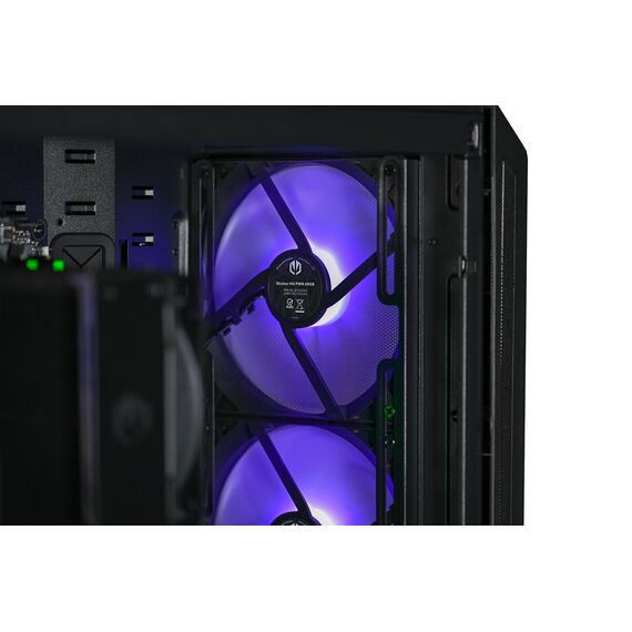 Actina 5901443410294 PC AMD Ryzen™ 7 8400F 32 GB DDR5-SDRAM 1 TB SSD Intel Arc B580 Midi Tower Black - Ready-made PC - Ready-made - Techbox