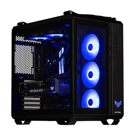 Actina 5901443411871 PC AMD Ryzen™ 9 9900X 32 GB DDR5-SDRAM 2 TB SSD NVIDIA GeForce RTX 5090 Midi Tower Black | Techbox