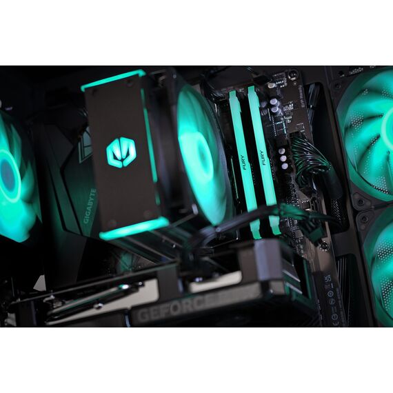 Actina 5901443417149 PC AMD Ryzen™ 7 8700F 32 GB DDR5-SDRAM 1 TB SSD AMD Radeon RX 9070 Windows 11 Home Midi Tower Black - Ready-made PC - Ready-made - Techbox