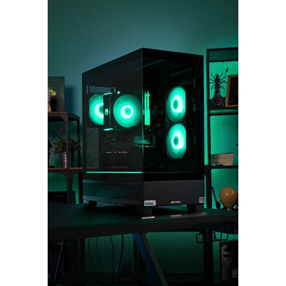 Actina 5901443421085 PC AMD Ryzen™ 5 5600X 32 GB DDR4-SDRAM 1 TB SSD NVIDIA GeForce RTX 5060 Midi Tower Black | Techbox