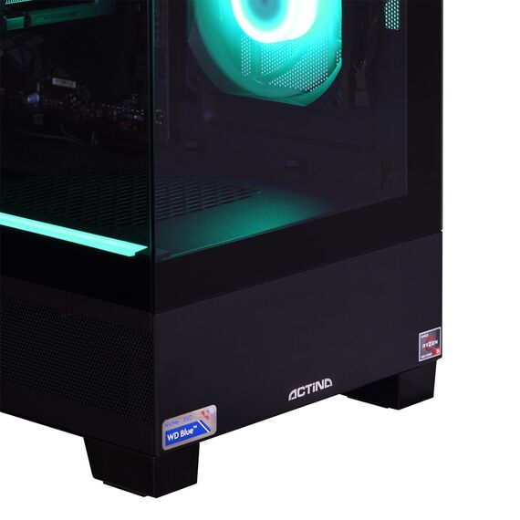 Actina 5901443421085 PC AMD Ryzen™ 5 5600X 32 GB DDR4-SDRAM 1 TB SSD NVIDIA GeForce RTX 5060 Midi Tower Black | Techbox