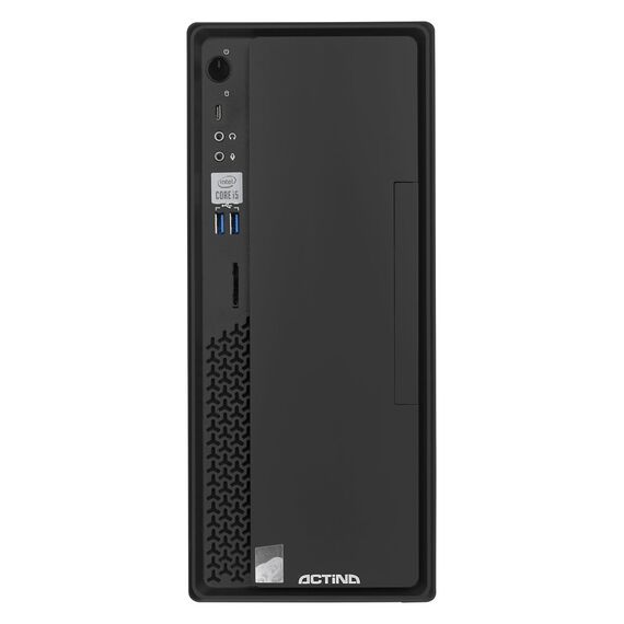 Actina 5901443334361 PC i3-12100 Mini Tower Intel® Core™ i3 8 GB DDR4-SDRAM 512 GB SSD Windows 11 Home Black - Ready-made PC - Ready-made - Techbox