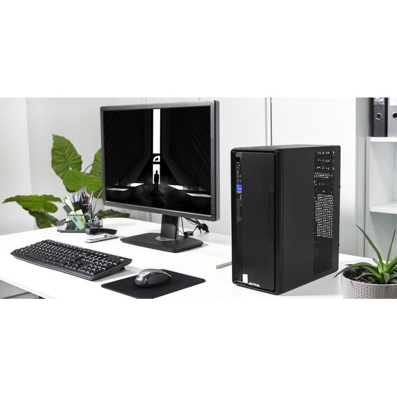 Actina 5901443382645 PC Intel® Core™ i7 i7-14700 16 GB DDR4-SDRAM 1 TB SSD Windows 11 Pro Mini Tower Black | Techbox