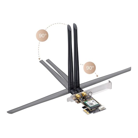 Cudy WE3000 network card Internal WLAN / Bluetooth 2400 Mbit/s | Techbox