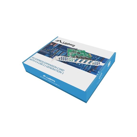 Lanberg PCE-US3-004 interface cards/adapter Internal USB 3.2 Gen 1 (3.1 Gen 1) | Techbox