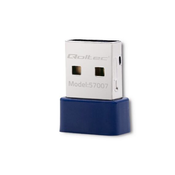 Qoltec 57007 Wireless Mini Bluetooth USB WiFi Adapter | Techbox
