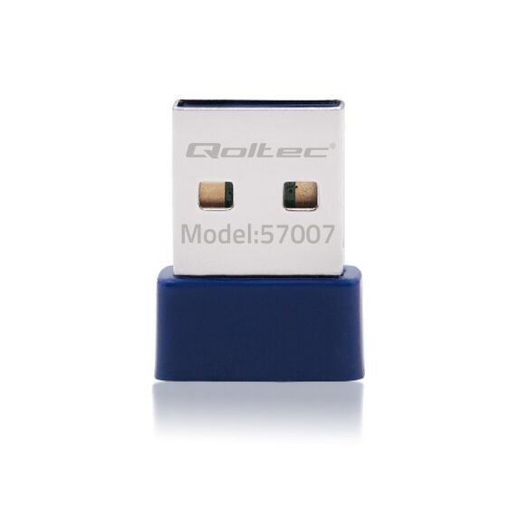 Qoltec 57007 Wireless Mini Bluetooth USB WiFi Adapter | Techbox