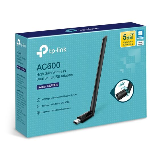 TP-Link Archer T2U Plus Internal WLAN 600 Mbit/s | Techbox