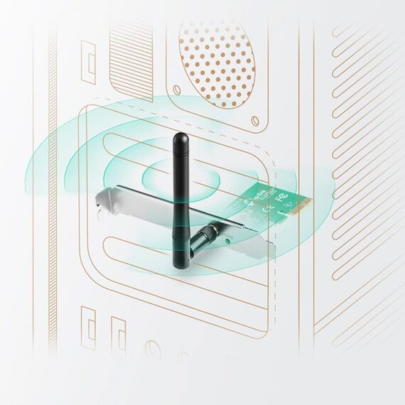TP-Link TL-WN781ND network card Internal WLAN 150 Mbit/s | Techbox