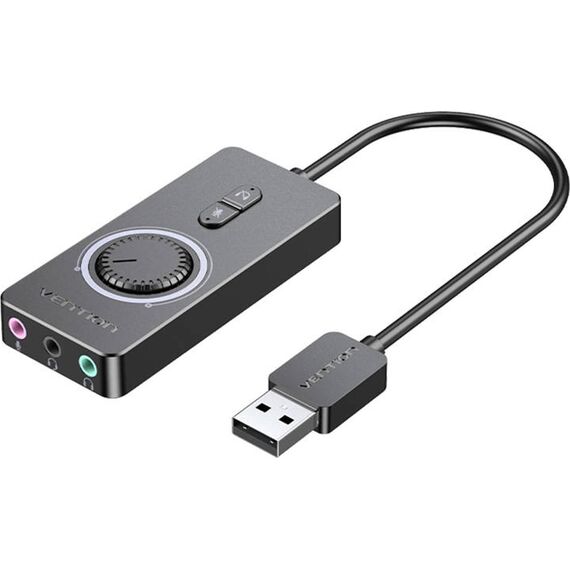Vention 1m USB 2.0 external sound card | Techbox