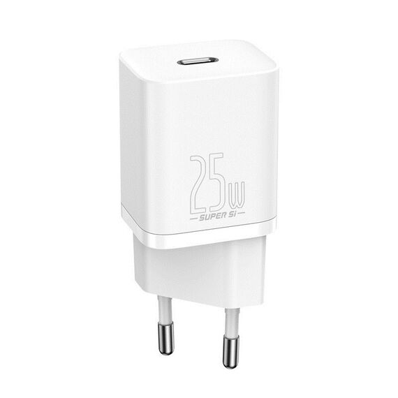 BASEUS MAINS CHARGER WITH CABLE TZCCSUP-L02 1C - Travel Chargers - Smartphone Chargers - Techbox