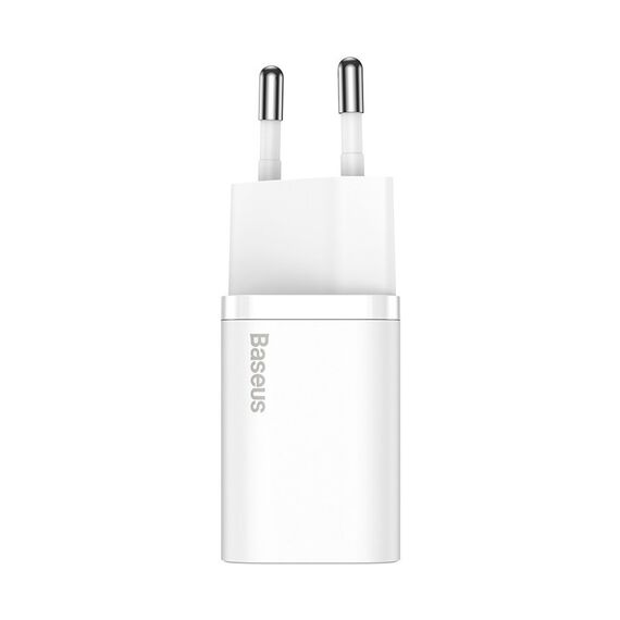 BASEUS MAINS CHARGER WITH CABLE TZCCSUP-L02 1C - Travel Chargers - Smartphone Chargers - Techbox