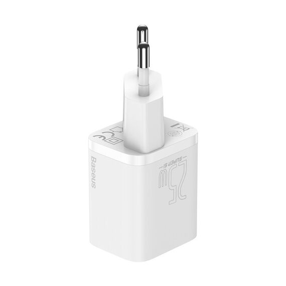 BASEUS MAINS CHARGER WITH CABLE TZCCSUP-L02 1C - Travel Chargers - Smartphone Chargers - Techbox