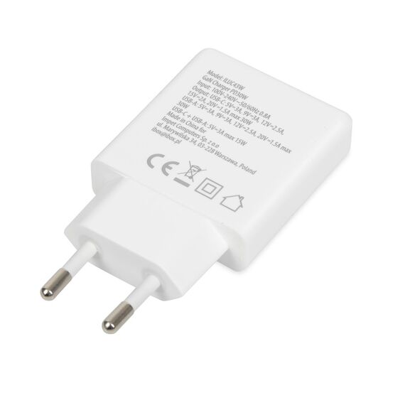 iBox ILUC43W mobile device charger Universal White AC Indoor - Travel Chargers - Smartphone Chargers - Techbox